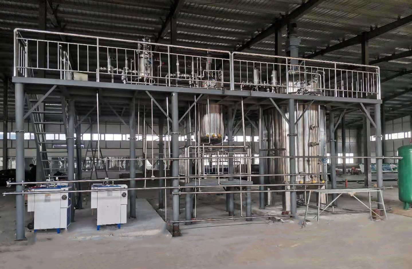 河南鶴壁液體菌肥生產(chǎn)設(shè)備現(xiàn)場